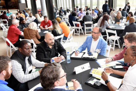 Clean Ayr’ Ms. Anderson at bottom right corner in white shirt